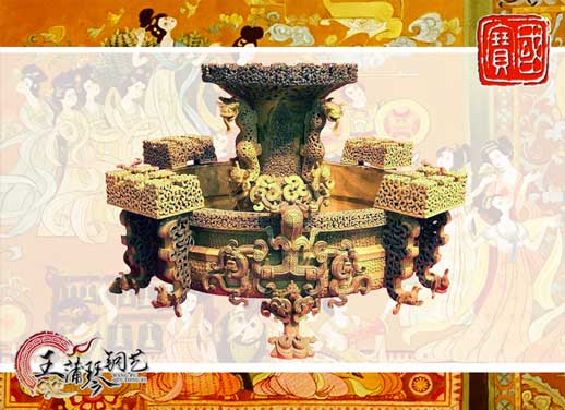 銅尊盤，曾侯乙尊盤，國(guó)寶級(jí)文物之一